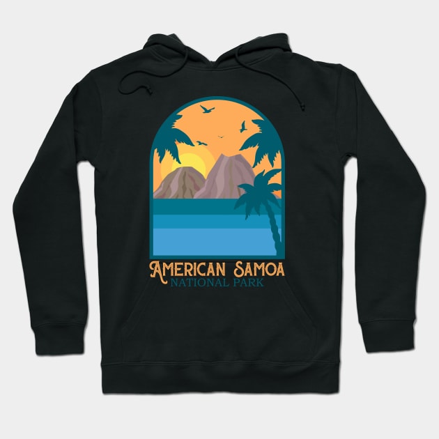 American Samoa National Park Hoodie by Sachpica